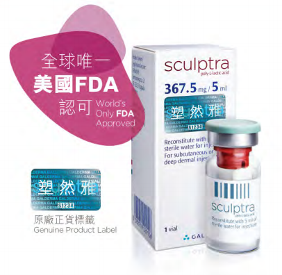 Sculptra 童顏針（舒顏萃）